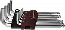 HKB10S Набор ключей торцевых шестигранных с шаром, H1.5-H10, 10 предметов | код HKB10S | Thorvik