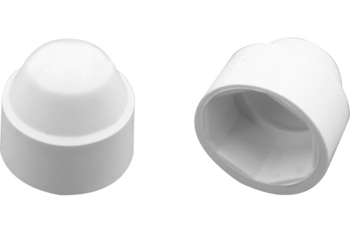 Колпачок на болт/гайку M8 пластиковый белый (20 шт.) | код. 5 1394 1 | Европартнер