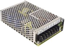 Источник питания AC-DC, 85Вт, вход 88…264В AC, 47…63Гц /125…373В DC, выход1: +5В/2…10A, выход2: +24В/0.3…2.5A, изоляция 3000В AC, в кожухе 159х97х38мм, -20…+70С | код RD-85B | MeanWell