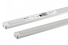 Алюминиевый профиль встраиваемый 2206 (2 м), матовый рассеиватель, 2 заглушки TDM | код SQ0331-0482 | TDM