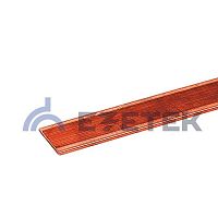 Полоса стальная омедненная 30х4 мм, 6 м | код 90751-2 | ЕЗЕТЕК