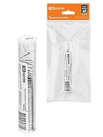 Припой ПОС 61, трубка с канифолью, ГОСТ 21931-76, ?0,8 мм, 10 г, колба, серия Алмаз TDM | код SQ1025-1601 | TDM