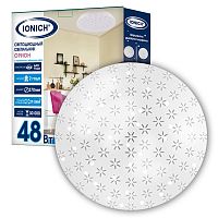 Светильник светодиодный декоративный 2221 "Орион" с эффектом "Звездное небо" 48Вт 3300лм 230В 6500К 350мм IP20 IONICH 1770