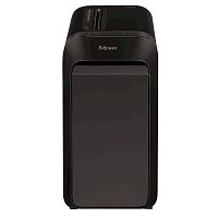 Шредер Fellowes PowerShred LX220 черный (секр.P-4) перекрестный 20лист. 30лтр. скрепки скобы пл.карты | код 1476973 | FELLOWES