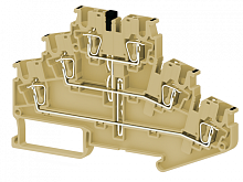 311 550, Пружинная клемма серии SRD 2,5-3FK (Бежевый) | код 0.0.0.3.11550 | KLEMSAN