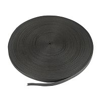 Лента монтажная текстильная 20 мм черная (100м/уп) Промрукав | код PR08.10534 | ПРОМРУКАВ