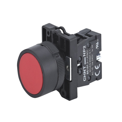 Кнопка управления NP2-EA41 без подсветки красная 1НО, IP40 (R) | код 574628 | CHINT