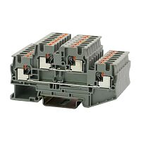 Заземляющая клемма КНБ 2,5-4-PE | код 14000142 | СТЭЗ