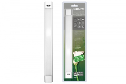 Светильник LED300х30 линейный, 5 Вт, 230 В, датчик движения, диммер, 2700-6000К, TDM | код SQ0329-3605 | TDM Светильник LED300х30 линейный, 5 Вт, 230 В, датчик движения, диммер, 2700-6000К, TDM | код SQ0329-3605 | TDM