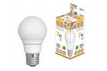 Лампа светодиодная НЛ-LED-A55-7 Вт-230 В-4000 К-Е27, (55х98 мм), Народная | код SQ0340-1506 | TDM НАРОДНЫЙ