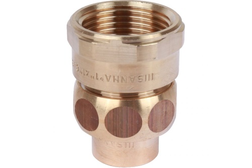 Сгон самоуплотняющийся бронза пайка 22 х 1' ВР, модель 4340g (14340221) | код RG008TBBTUE9SE | Sanha Сгон самоуплотняющийся бронза пайка 22 х 1' ВР, модель 4340g (14340221) | код RG008TBBTUE9SE | Sanha