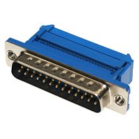 Разъём D-SUB RUICHI DI-25M, 25 контактов | код 54979 | Ruichi