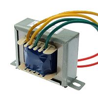 Трансформатор 50гц RUICHI EI57*20 220v to 2x12V 11W, крепление на 2 винта | код 104402 | Ruichi