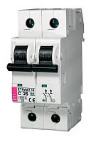 Автоматический выключатель ETIMAT 10 DC 2p C 25A (6 kA) | код 002138718 | ETI