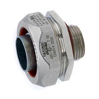 Взрывозащищенная Ex e муфта металлорукав-коробка. DN40 мм. M40х1,5.Нержавеющая сталь AISI 316L. IP66/67 | код EX6014XX40A | DKC