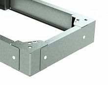 Боковые элементы цоколя из нержавеющей стали. 2 шт. | код ZA 00.80 HS v.2 | ПРОВЕНТО