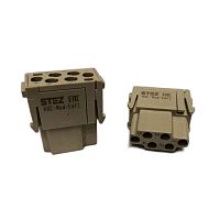 Контактная вставка, модульная HDC-MOD-E6FC | код 187150353 | СТЭЗ