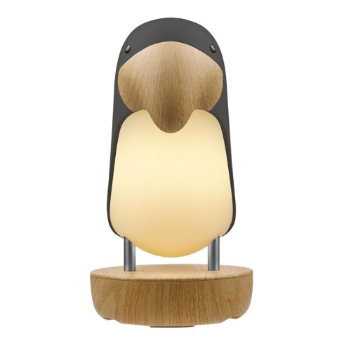 Светильник светодиодный настольный ТУКАН JS5-TOCO-BK 2.4Вт 190лм 3000К ночник питание от USB (в компл.) черн. JazzWay 5048133 Светильник светодиодный настольный ТУКАН JS5-TOCO-BK 2.4Вт 190лм 3000К ночник питание от USB (в компл.) черн. JazzWay 5048133