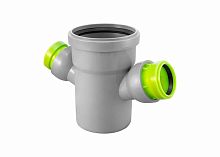 Крестовина регулируемая 45-88 град. 110-50-50 вн. канализ. (30) | код 29110050 | VALFEX