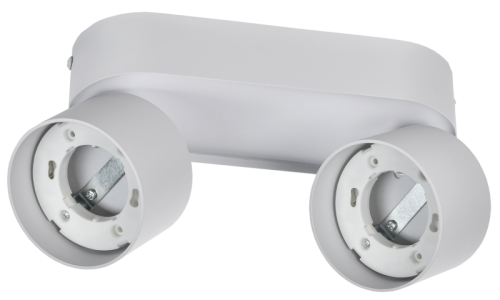 Светильник 4042 настенно-потолочн. 2хGX53 белый IEK | код LT-USB0-4042-GX53-1-K01 | IEK