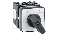 Переключатель UKT0-1-8220/E, 1P, 20A, тип 1-2, 1NO на 1_2, 6.5kW(400VAC), на дверь, фронт IP65 | код UKT0-1-8220/E | Kripal