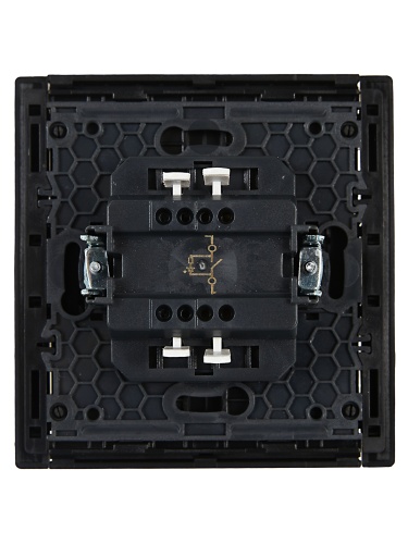 FORTE&PIANO Выключ. 1-кл. с инд. 10А FP102 чер. IEK | код FP-V10-1-10-1-K02 | IEK фото 4