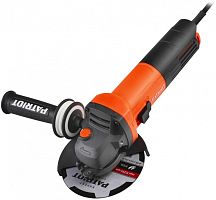 Углошлифовальная машина Patriot AG 125 850Вт 11000об/мин рез.шпин.:M14 d=125мм (110301125) | код 1955287 | PATRIOT