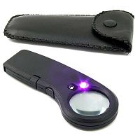 Лупа с подсветкой RUICHI MG21012-A, 30x30 мм | код 91338 | Ruichi