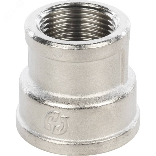 Муфта ВВ 1'х3/4' переходная, никелированная | код SFT-0006-000134 | STOUT Муфта ВВ 1'х3/4' переходная, никелированная | код SFT-0006-000134 | STOUT