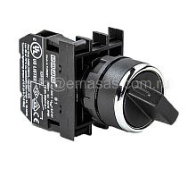 B100S30 Переключатель 2-0-1 с фиксацией (1НО) | код B100S30 | EMAS