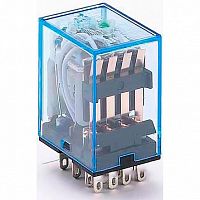 промежуточное Реле 4 конт. с инд. LED 5А 24В AC ПР-102 | код. 23226DEK | DEKraft