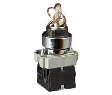 Переключатель в металлическом корпусе с ключом 0-1 IP44 | код SW2-BG21 | ELVERT