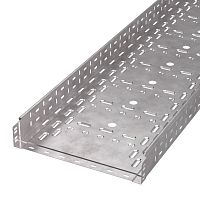 Лоток перфорированный Стандарт HDZ 400х80х3000 (1,0 мм) (6 м/уп) Промрукав | код PR16.1240 | ПРОМРУКАВ
