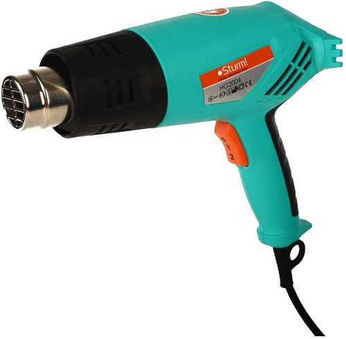 Технический фен Sturm! HG2004 2000Вт темп.300/550С | код 1184993 | STURM! Технический фен Sturm! HG2004 2000Вт темп.300/550С | код 1184993 | STURM!