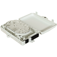 Настенный распределительный бокс на 6 волокон, наружной установки, IP65 | код LAN-FDB-FTTH06/OUT | LANMASTER