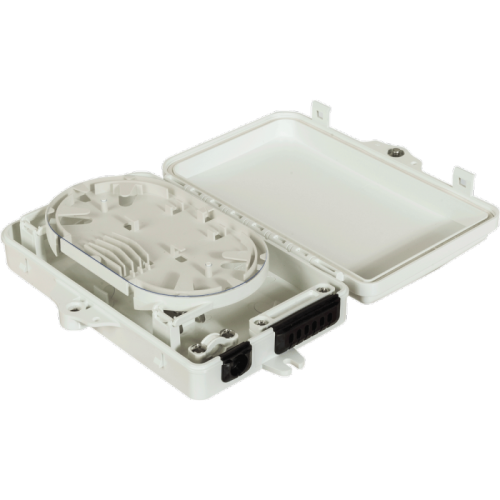 Настенный распределительный бокс на 6 волокон, наружной установки, IP65 | код LAN-FDB-FTTH06/OUT | LANMASTER Настенный распределительный бокс на 6 волокон, наружной установки, IP65 | код LAN-FDB-FTTH06/OUT | LANMASTER