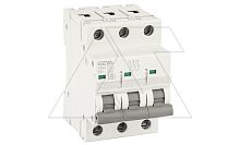 Авт. выключатель GYM8-3P-50B, 3P, 50A, хар-ка B, 4,5kA, 3M, без подкл. AU8, AL8. | код GYM83P50B_0 | GEYA