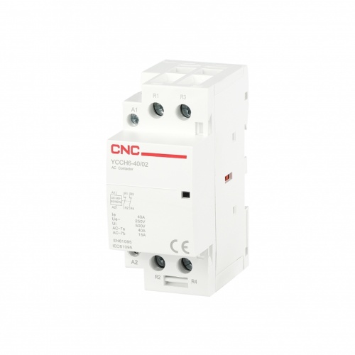 Модульный контактор YCCH6 100/20 100A 2P AC220В 2НО | код A060025 | CNC Модульный контактор YCCH6 100/20 100A 2P AC220В 2НО | код A060025 | CNC