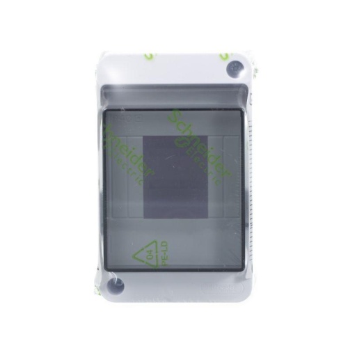 Бокс ОП Easy9 XS навесн. с прозр. дверцей 4мод. | код EZ9EAB104 | Schneider Electric