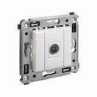 Розетка TV AVANTI, Оконечная розетка, белое облако | код. 4400503 | DKC