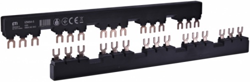 Соединительная шина изолированная IZM54-5 (5хМРЕ (до 40А)+Б.К. или 5хMS+Б.К. или 5хMSP0) | код 002921305 | ETI