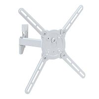 Кронштейн для телевизора Kromax ATLANTIS-15 белый 22-65 макс.40кг настенный поворот и наклон | код 1004351 | KROMAX