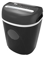 Шредер Office Kit S75 (секр.P-4) фрагменты 13лист. 22лтр. скрепки скобы пл.карты CD | код 426361 | OFFICE KIT