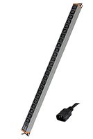 Блок распределения питания (PDU) 0U 10A с индикацией, Вых:24 х С13, Вх:С14 | код R5VIEC24PIC14 | DKC