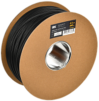 Оплетка кабельная 4-6мм полиэстер 200м черная IEK | код UBS10-PL-0406-200-K02 | IEK