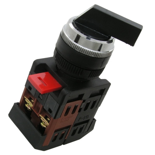 Переключатель поворотный RUICHI 3SA12-22E-11XB/21, 2 положения NO+NC, IP40, 10 А, 600 В, установочное отверстие 22 мм, винтовой зажим (4S) | код 71624 | Ruichi Переключатель поворотный RUICHI 3SA12-22E-11XB/21, 2 положения NO+NC, IP40, 10 А, 600 В, установочное отверстие 22 мм, винтовой зажим (4S) | код 71624 | Ruichi