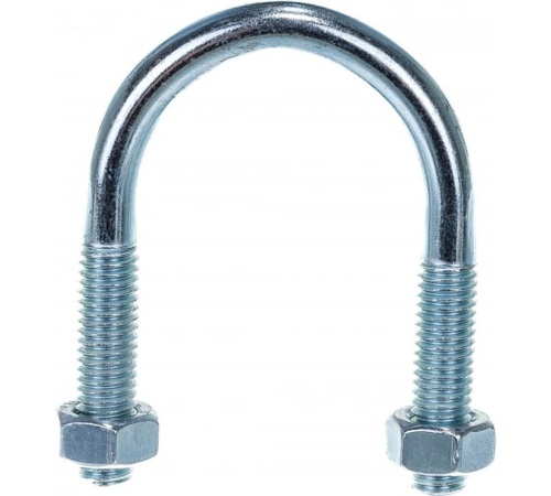 Хомут U-образный 3 М12 80-90 оцинкованная сталь ГОСТ 24137-80 | код VENT3М12UCH51 | Мир хомутов Хомут U-образный 3 М12 80-90 оцинкованная сталь ГОСТ 24137-80 | код VENT3М12UCH51 | Мир хомутов