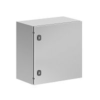 Корпус навесной STH с М/П из нержавеющей cтали AISI304 ВxШxГ 500x500x300 мм, с фланцем, IP66 | код R5STH0553F-304 | DKC
