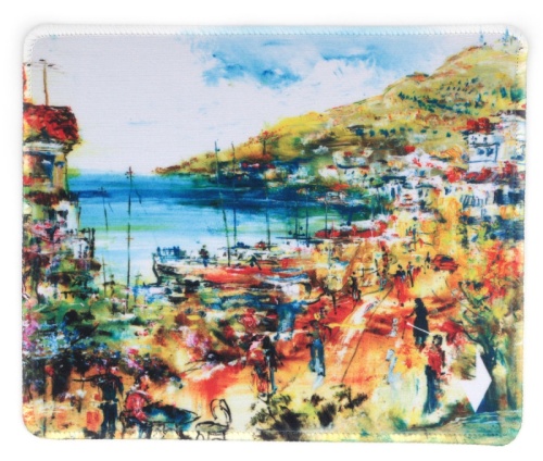 Коврик для мыши Gembird MP-ART5, рисунок- ART5 , размеры 220*180*1мм, ткань+резина | код MP-ART5 | Gembird