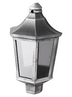 Светильник садово-парковый НБУ 06-60-003 настенный, пластик, расс. поликарбонат, серебро TDM | код SQ0330-1404 | TDM